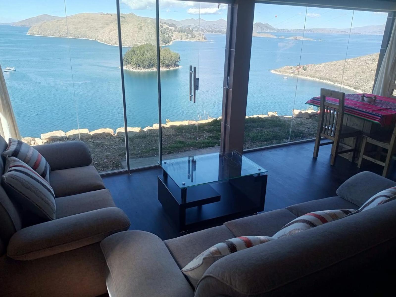 Inti Illimani Lodge Comunidad Yumani Exteriér fotografie